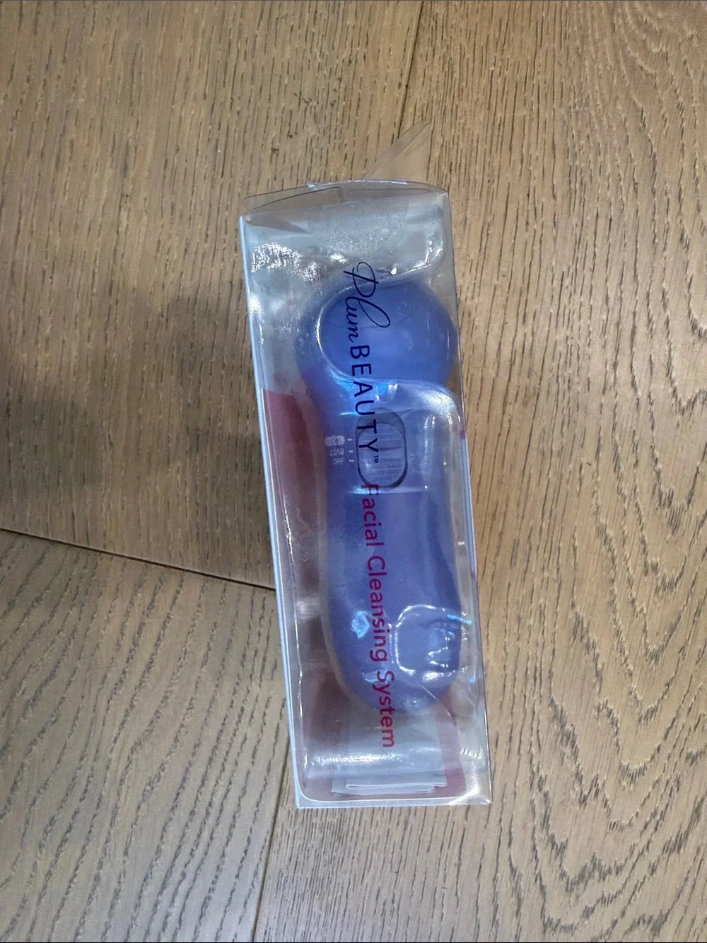 Purple & White Facial Cleansing Brush